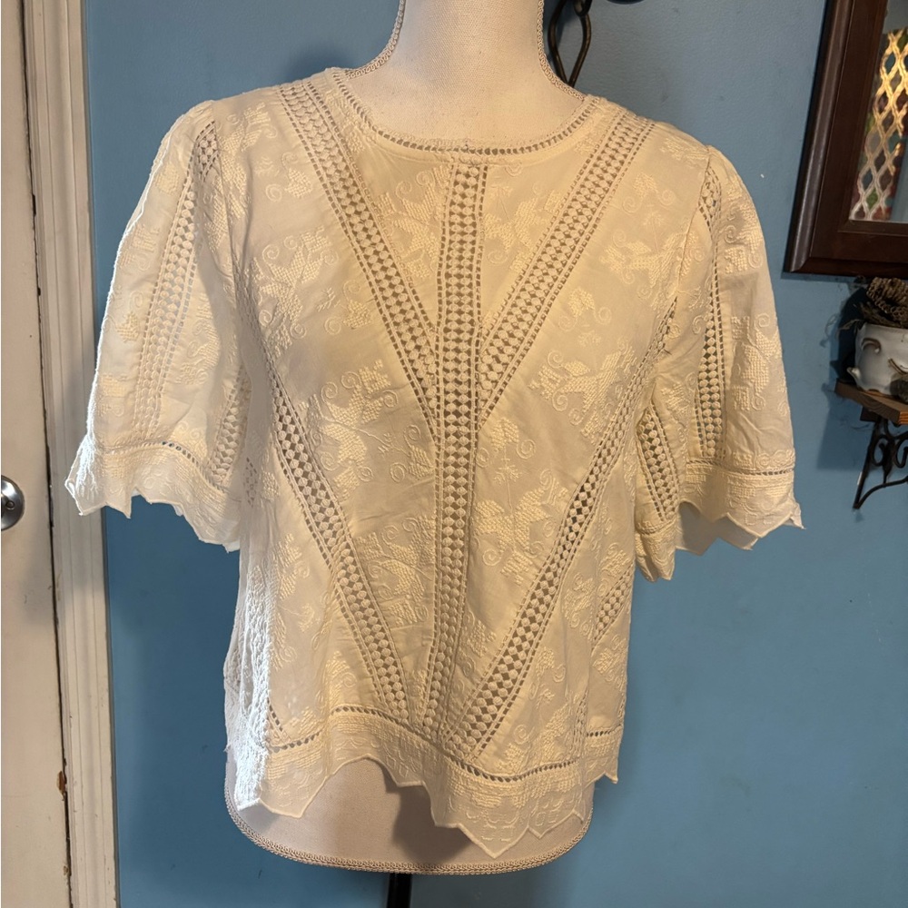 Jennifer & Grace, Beautiful, Embroidered Top
